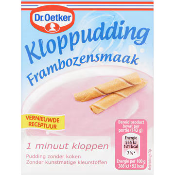 Dr. Oetker Kloppudding Framboos