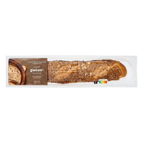 g'woon Baguette Rustiek Meergr