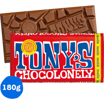 Tony's Chocolonely Chocoladereep Melk 32%
