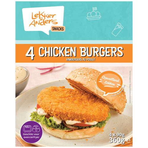 Lekker & Anders Crispy Burger