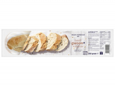 g'woon Baguette Rustiek Wit