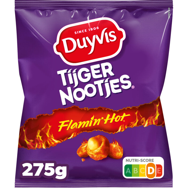 Duyvis Tiger Nuts Flamin' Hot