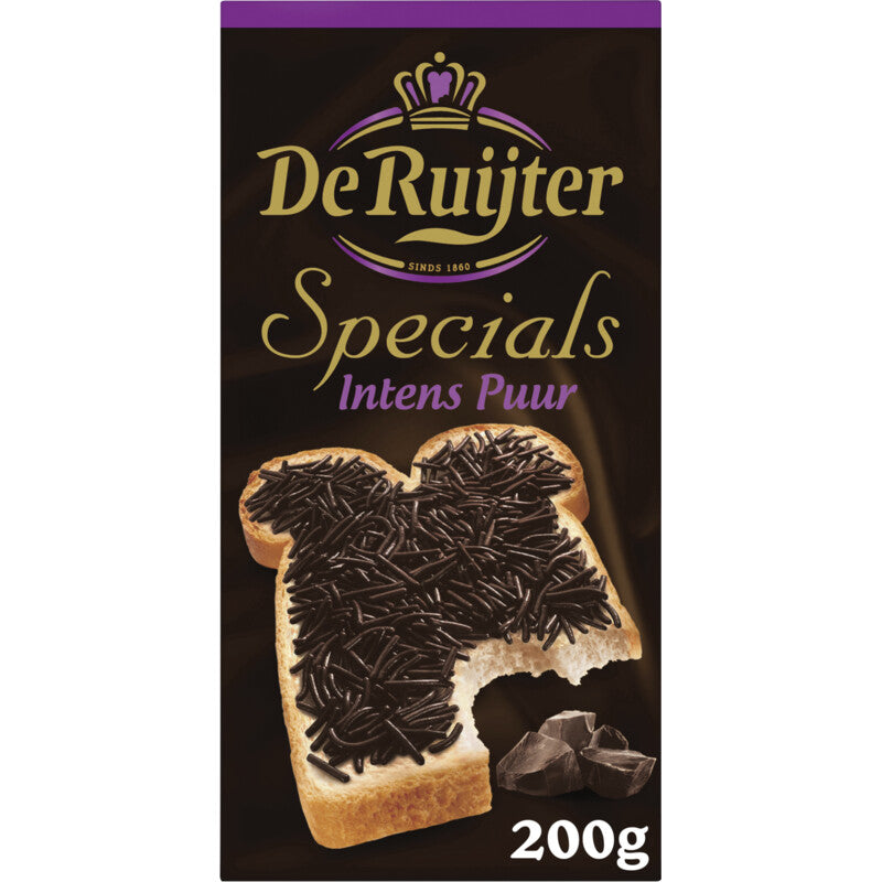 De Ruijter Hagelslag Specials Intens Puur