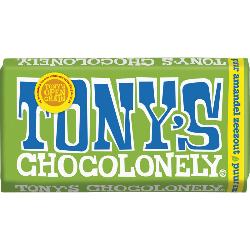 Tony's Chocolonely Puur Amandel Zeezout