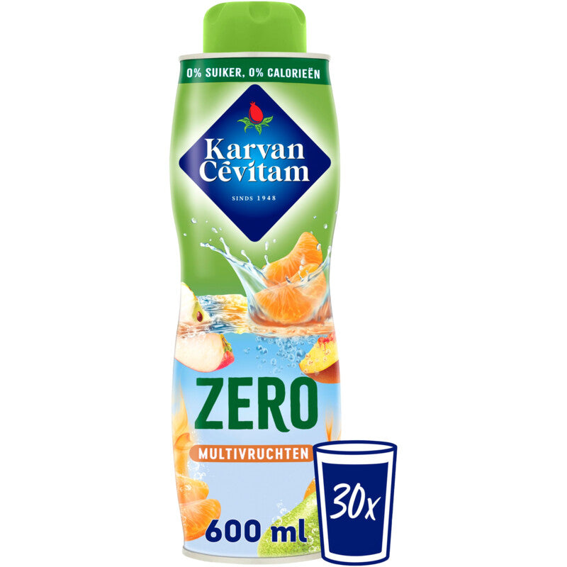 Karvan Cevitam Siroop Zero Multifruit