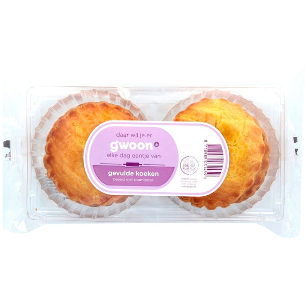 g'woon Gevulde Koeken Roomboter