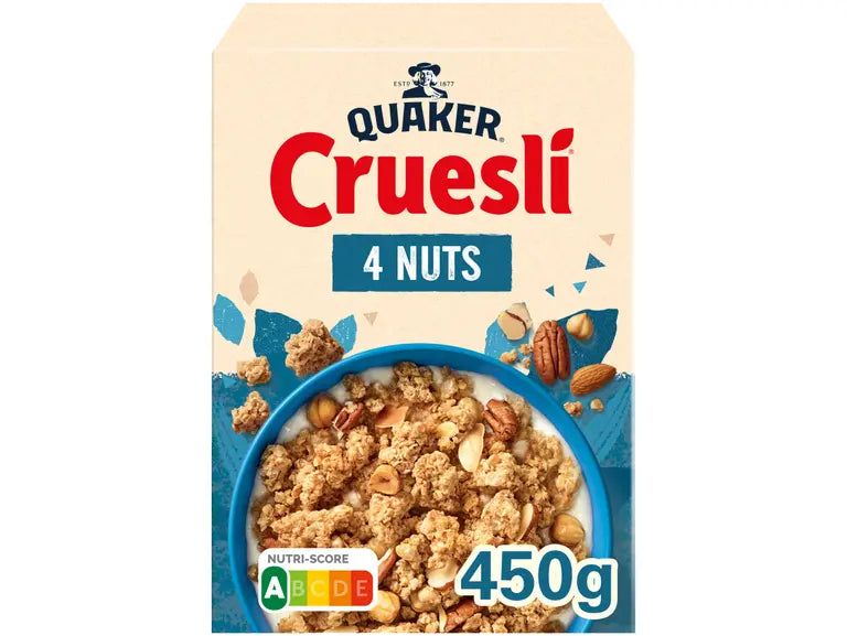 Quaker Cruesli 4 Noten