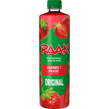 Raak Vruchtensiroop Aardbei