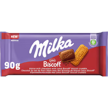 Milka Chocoladereep Biscoff