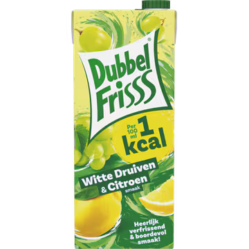 Dubbel Frisss Witte Druif En Citroen