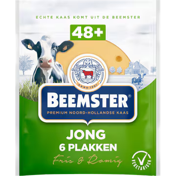 Beemster Kaas Jong 48+ Plakken