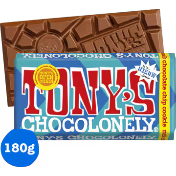 Tony's Chocolonely Melk Choco Chip Cookie