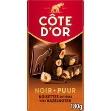 Cote d'Or Chocoladereep Puur Hele Hazelnoten