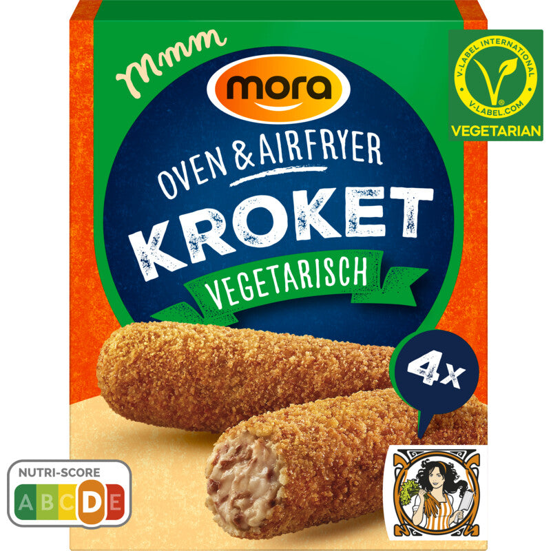 Mora Vegetarische Draadjesvlees Kroket
