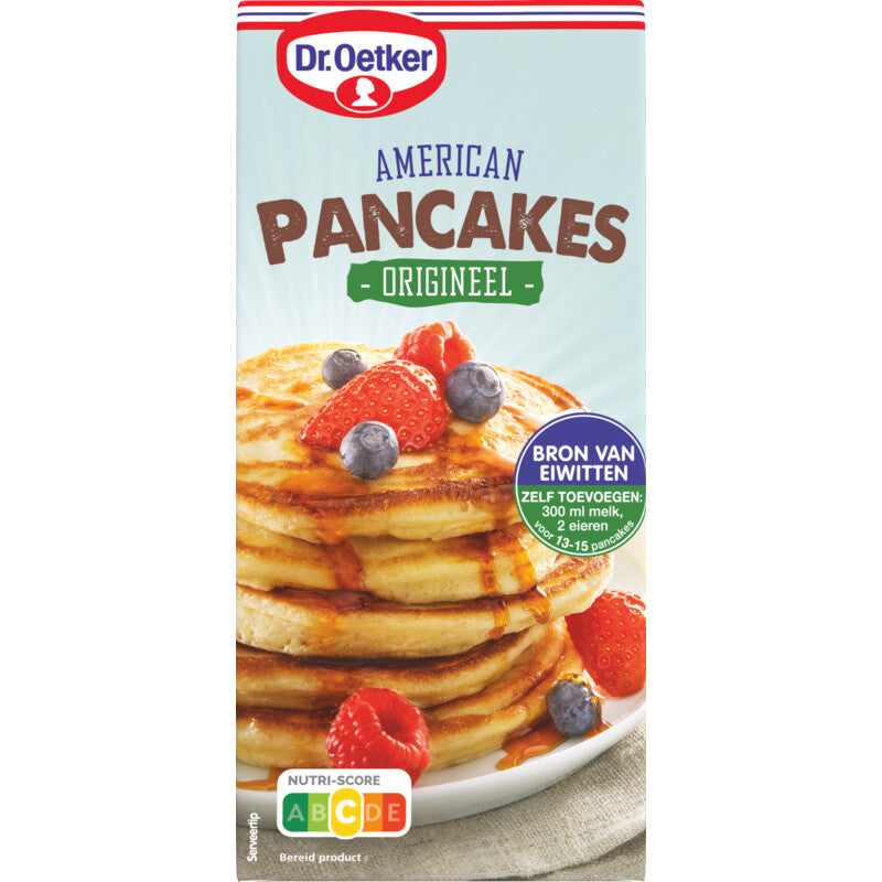 Dr. Oetker American Pancakes Origin