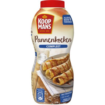 Koopmans Pannenkoekenmix Compleet Schudfles