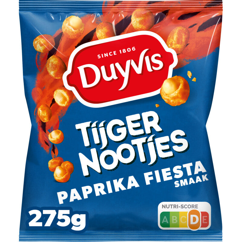 Duyvis Tijgernootjes Paprika Fiesta