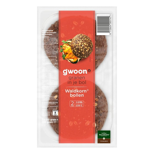 g'woon Waldkorn Volk Bollen