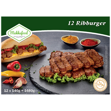 Mekkafood Ribburger 12x140g